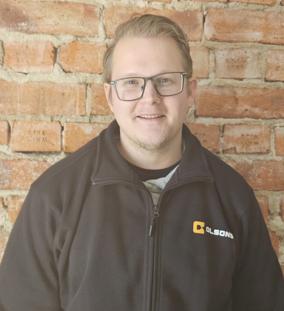 Servicetekniker Philip Lundell