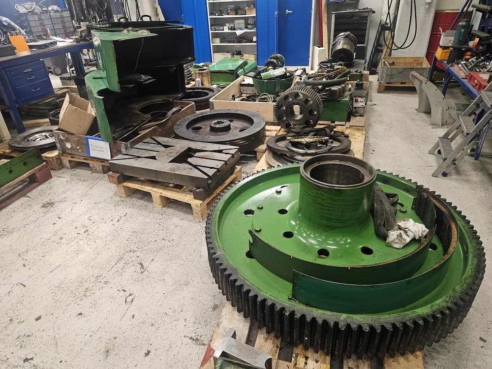Renovering excenterpress